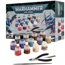 Warhammer 40k Paints + Tools Set